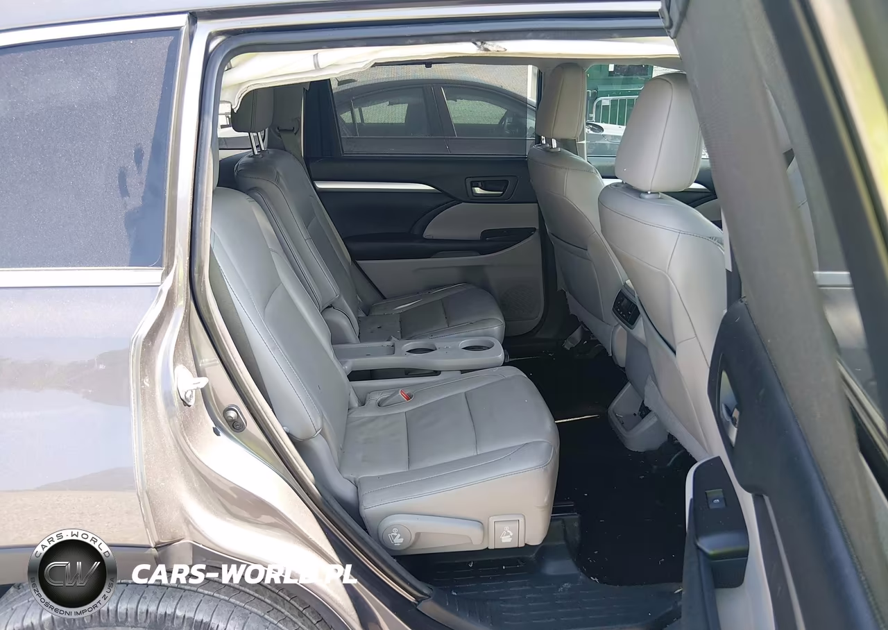 2016 Toyota Highlander Xle V6 VIN:5TDJKRFH0GS251334 - 8