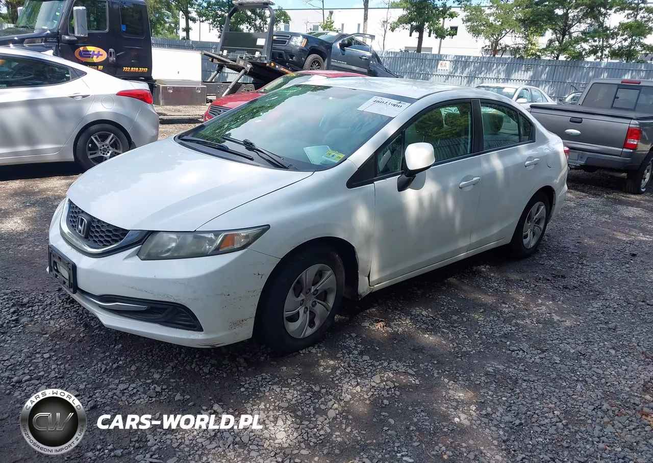 2013 Honda Civic Lx VIN:19XFB2F57DE248522 - 2