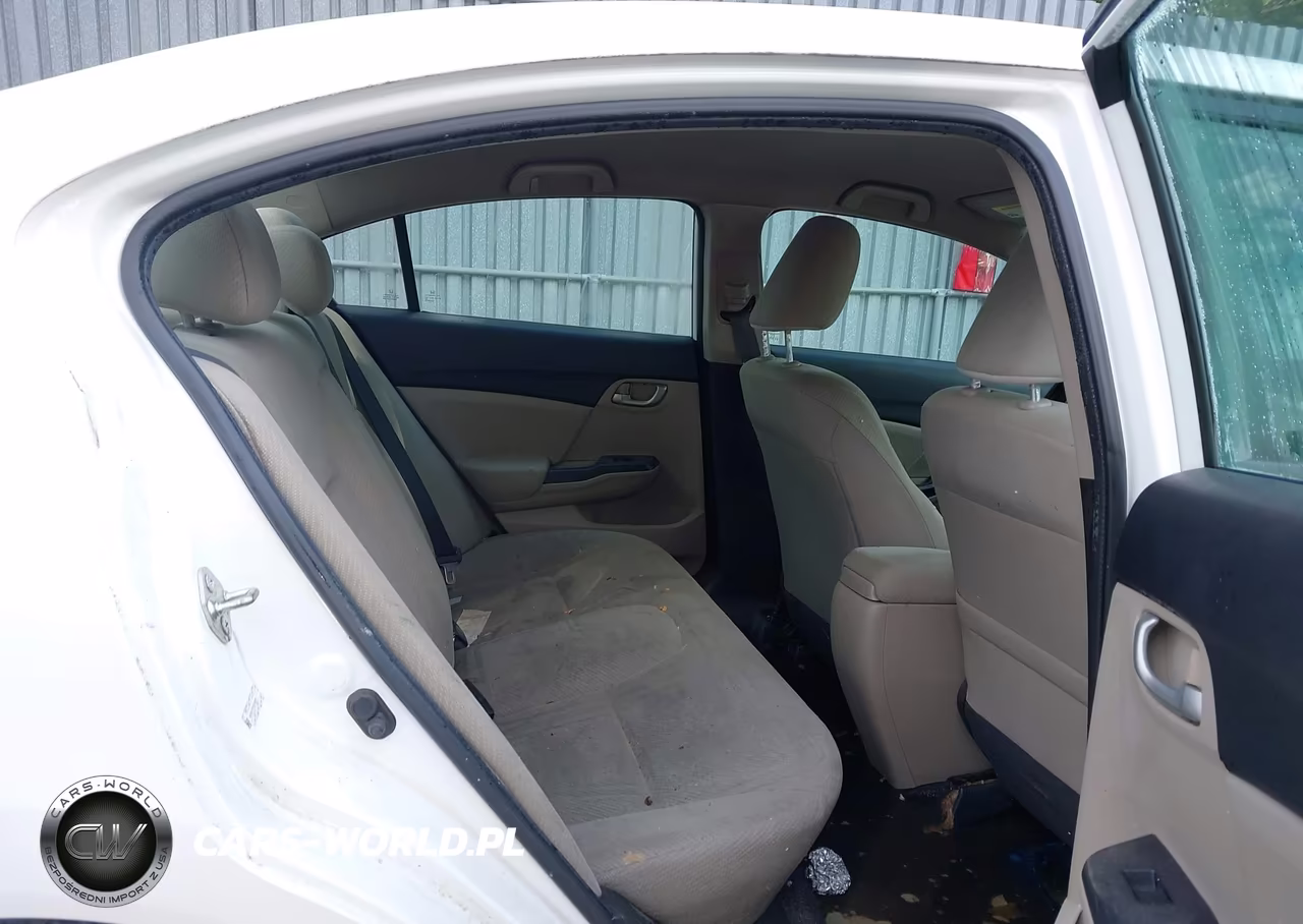 2013 Honda Civic Lx VIN:19XFB2F57DE248522 - 8