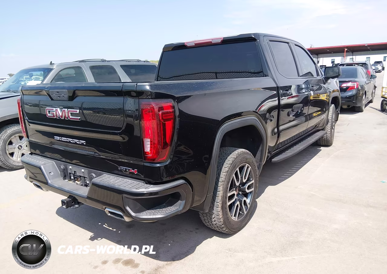 2021 GMC Sierra 1500 4Wd Short Box At4 VIN:3GTP9EEL5MG428622 - 4