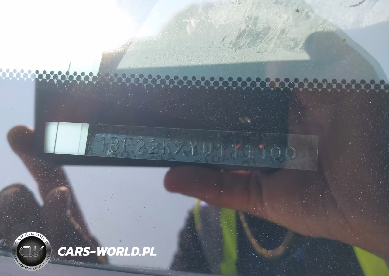 2000 Toyota Camry Le V6 VIN:4T1BF22K7YU111100 - 12