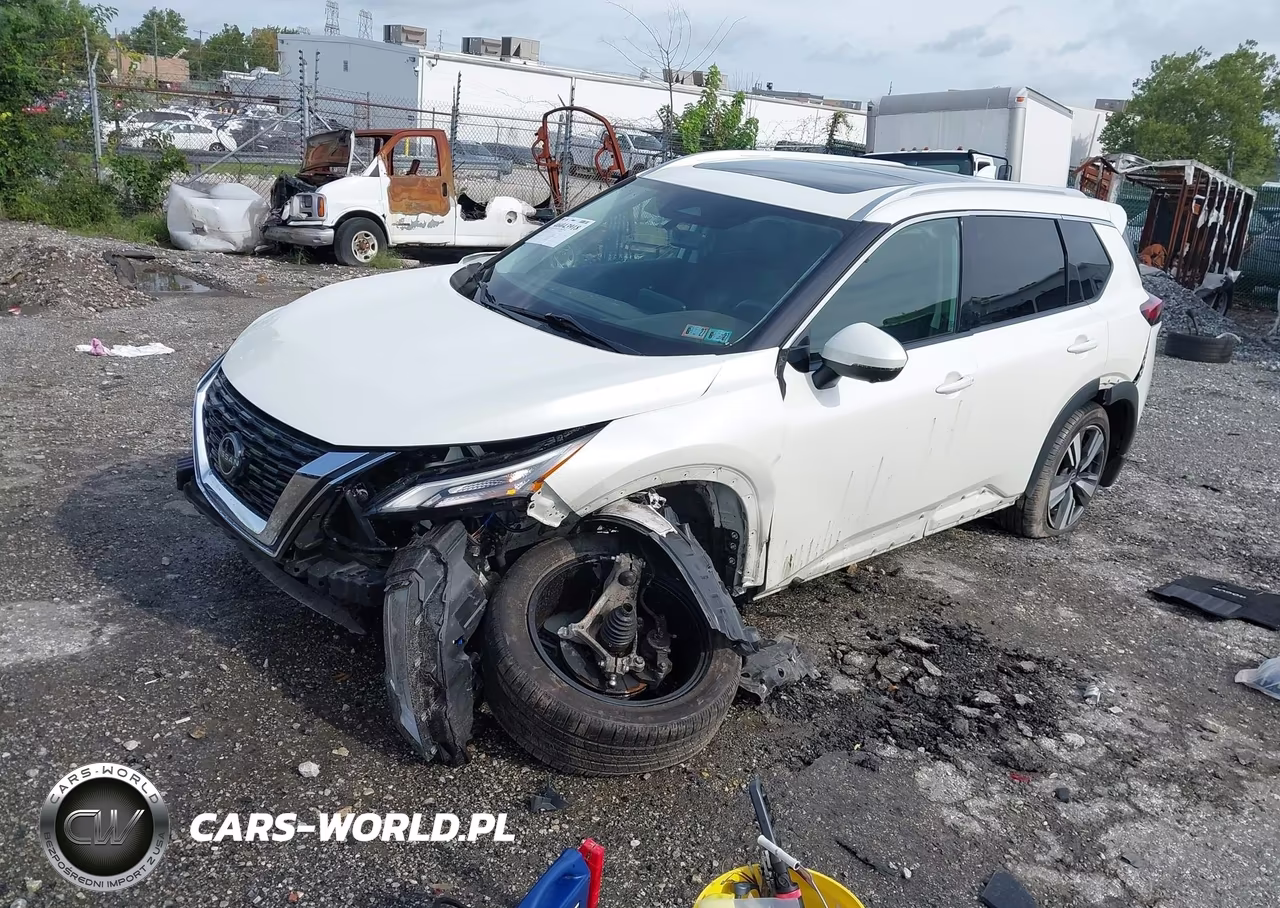 2023 Nissan Rogue Sl Intelligent Awd VIN:5N1BT3CB7PC777875 - 2