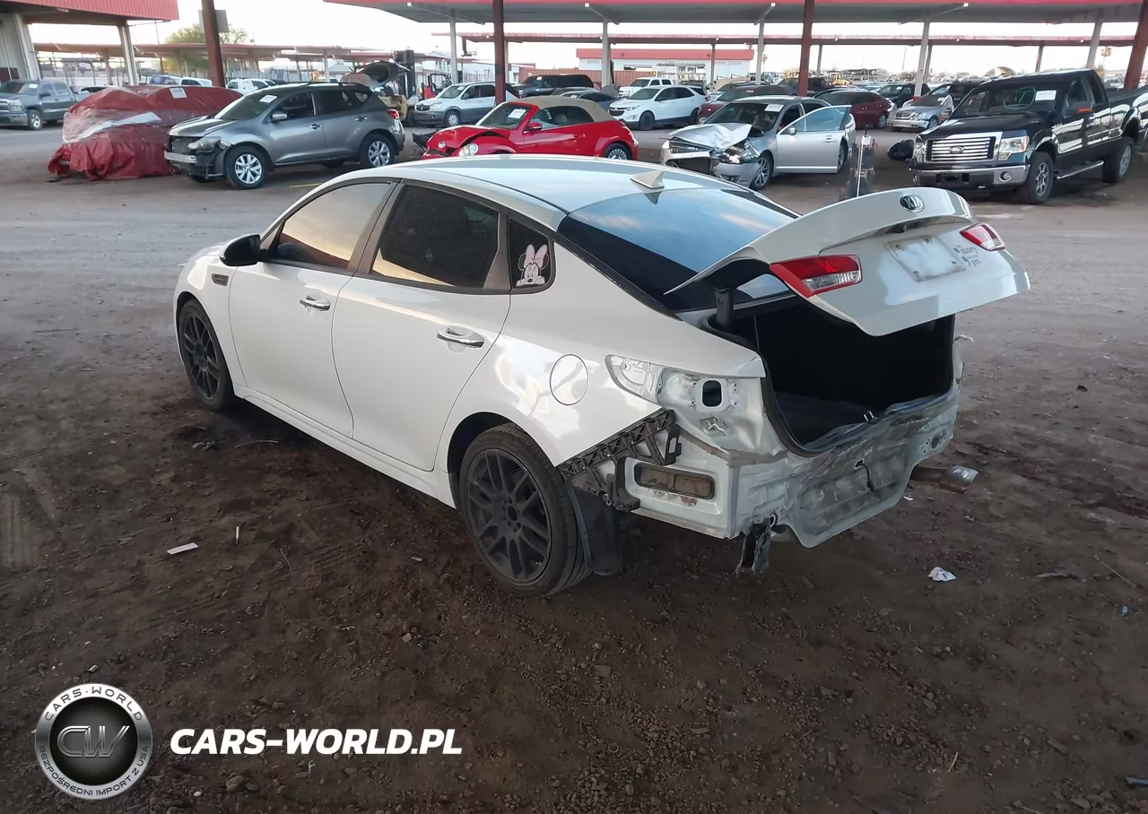 2016 Kia Optima Lx Turbo VIN:5XXGT4L12GG057701 - 3