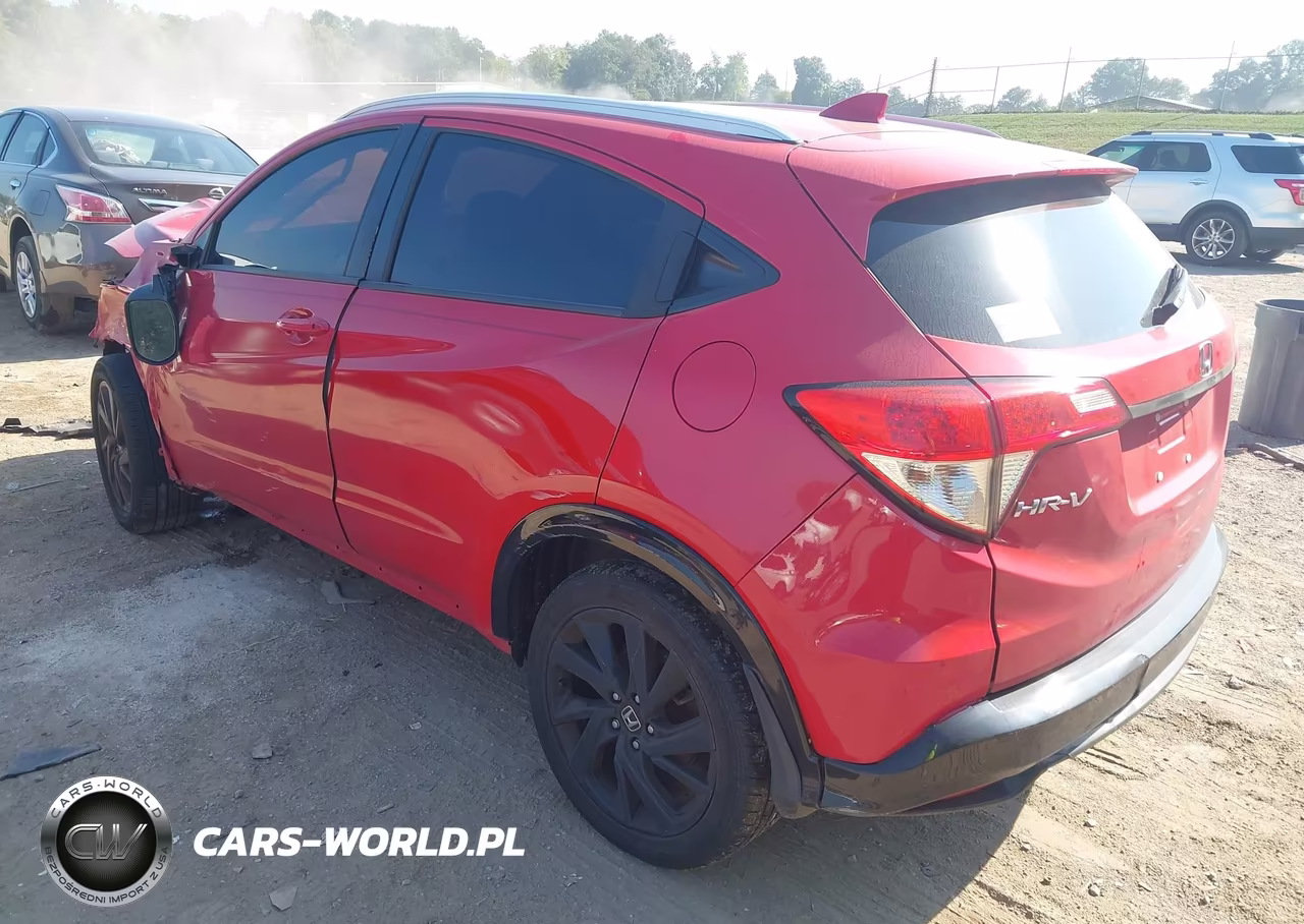 2022 Honda Hr-V Awd Sport VIN:3CZRU6H19NM722044 - 3