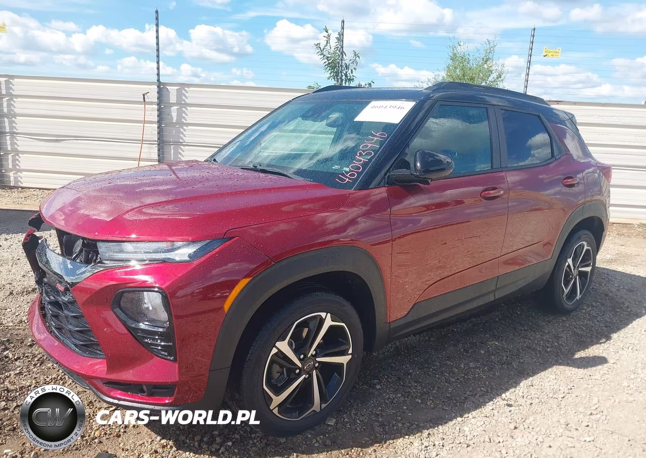 2022 Chevrolet Trailblazer Fwd Rs VIN:KL79MTSL2NB034132 - 2