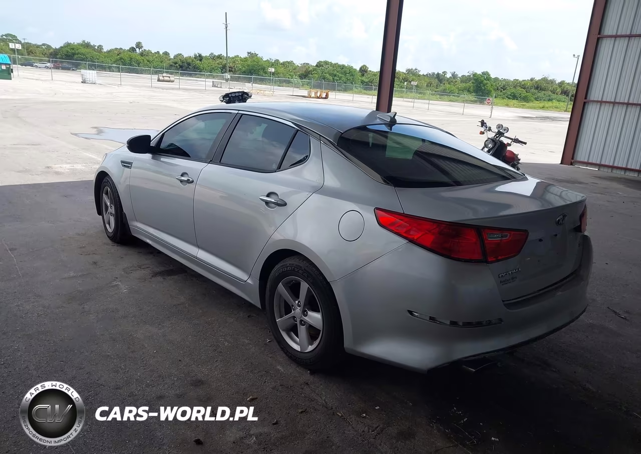 2014 Kia Optima Lx VIN:5XXGM4A76EG289803 - 3