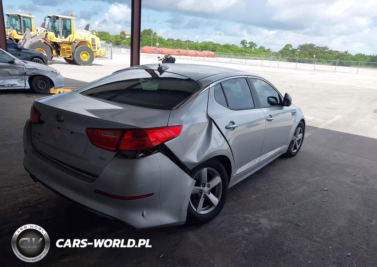 2014 Kia Optima Lx VIN:5XXGM4A76EG289803 - 4