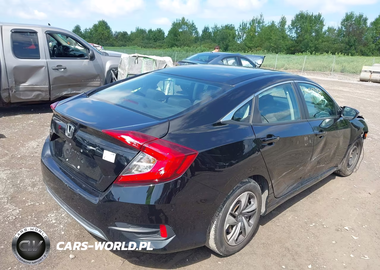 2019 Honda Civic Lx VIN:2HGFC2F64KH598750 - 4