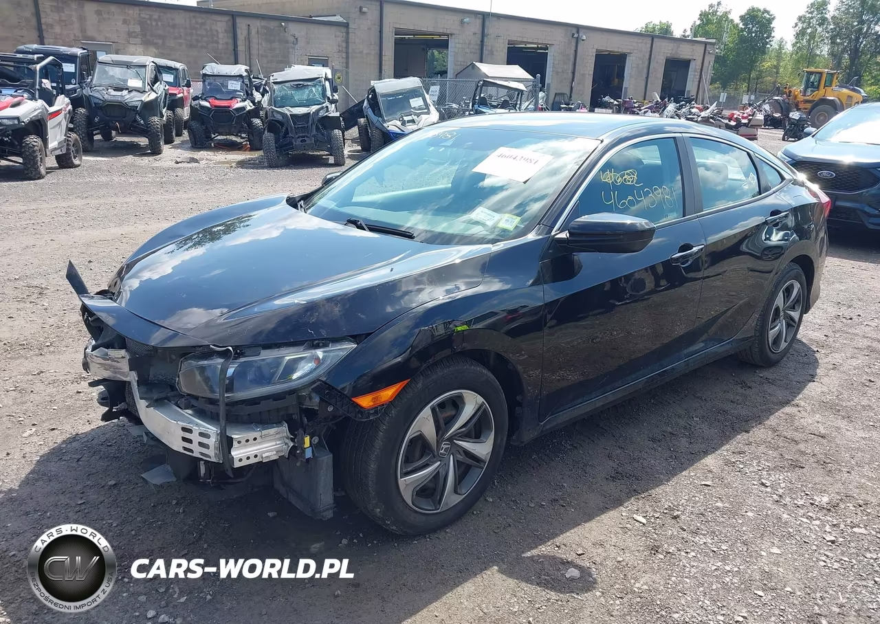 2019 Honda Civic Lx VIN:2HGFC2F64KH598750 - 6