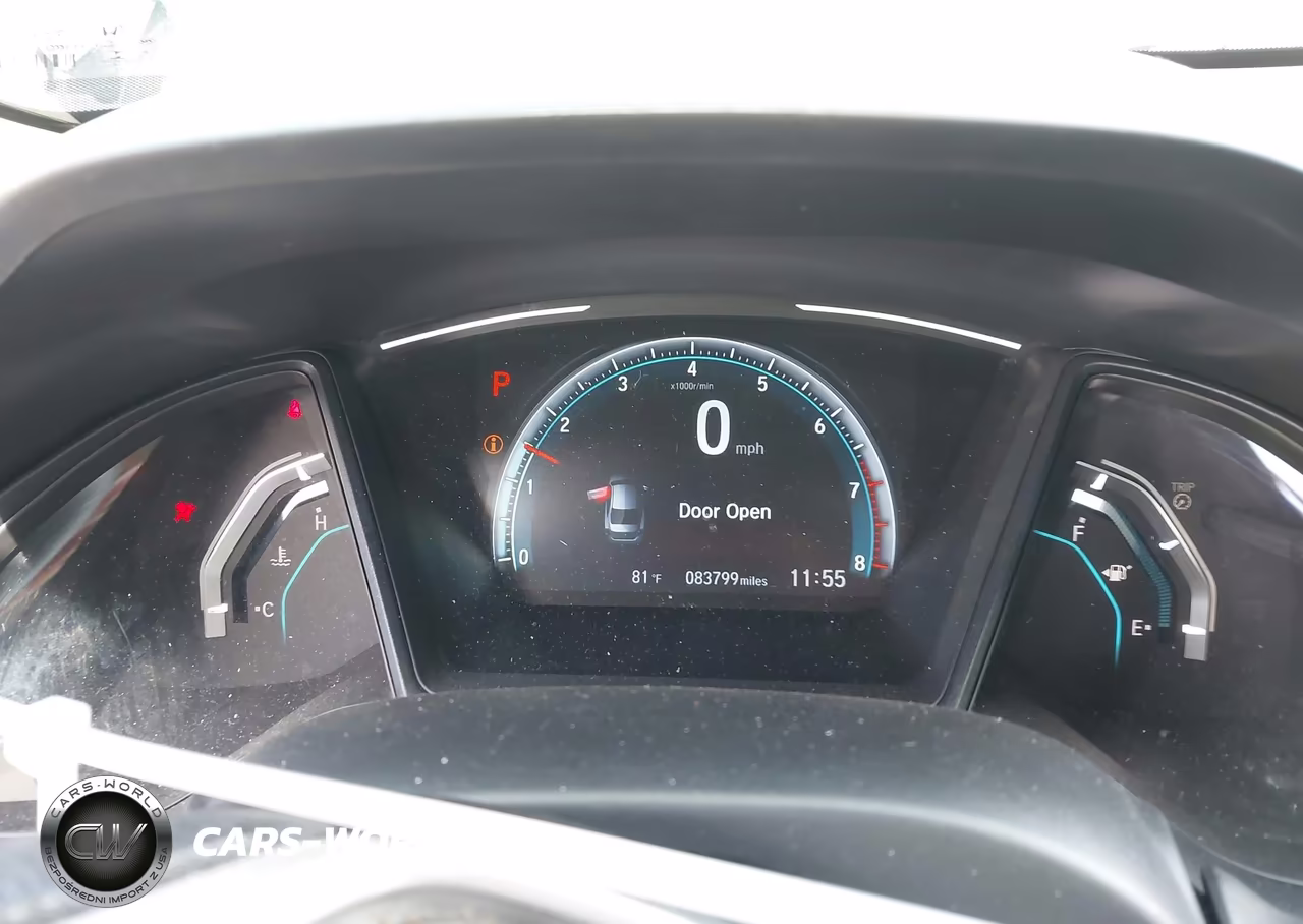 2019 Honda Civic Lx VIN:2HGFC2F64KH598750 - 7