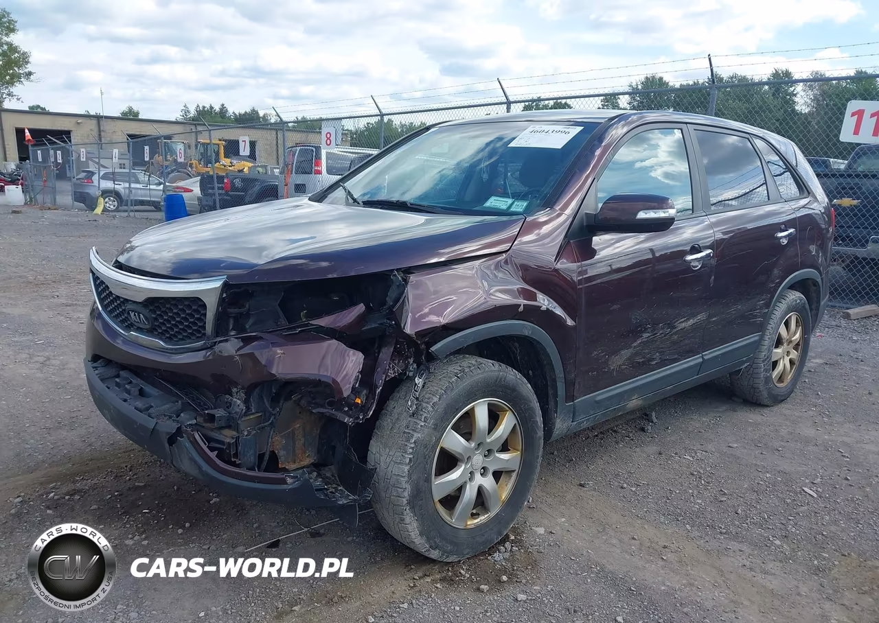 2011 Kia Sorento Lx V6 VIN:5XYKT4A26BG118302 - 2