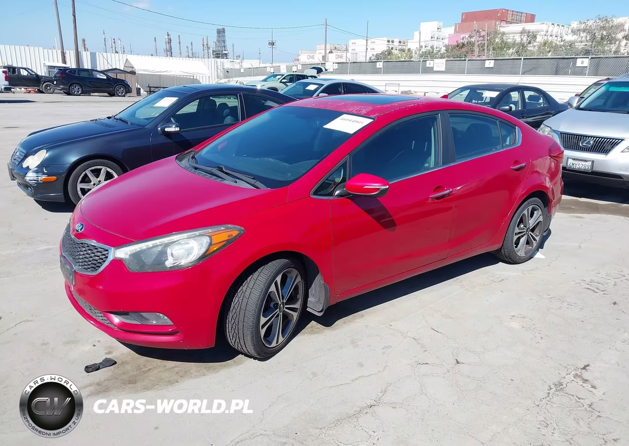 2014 Kia Forte Ex VIN:KNAFZ4A86E5104804 - 2