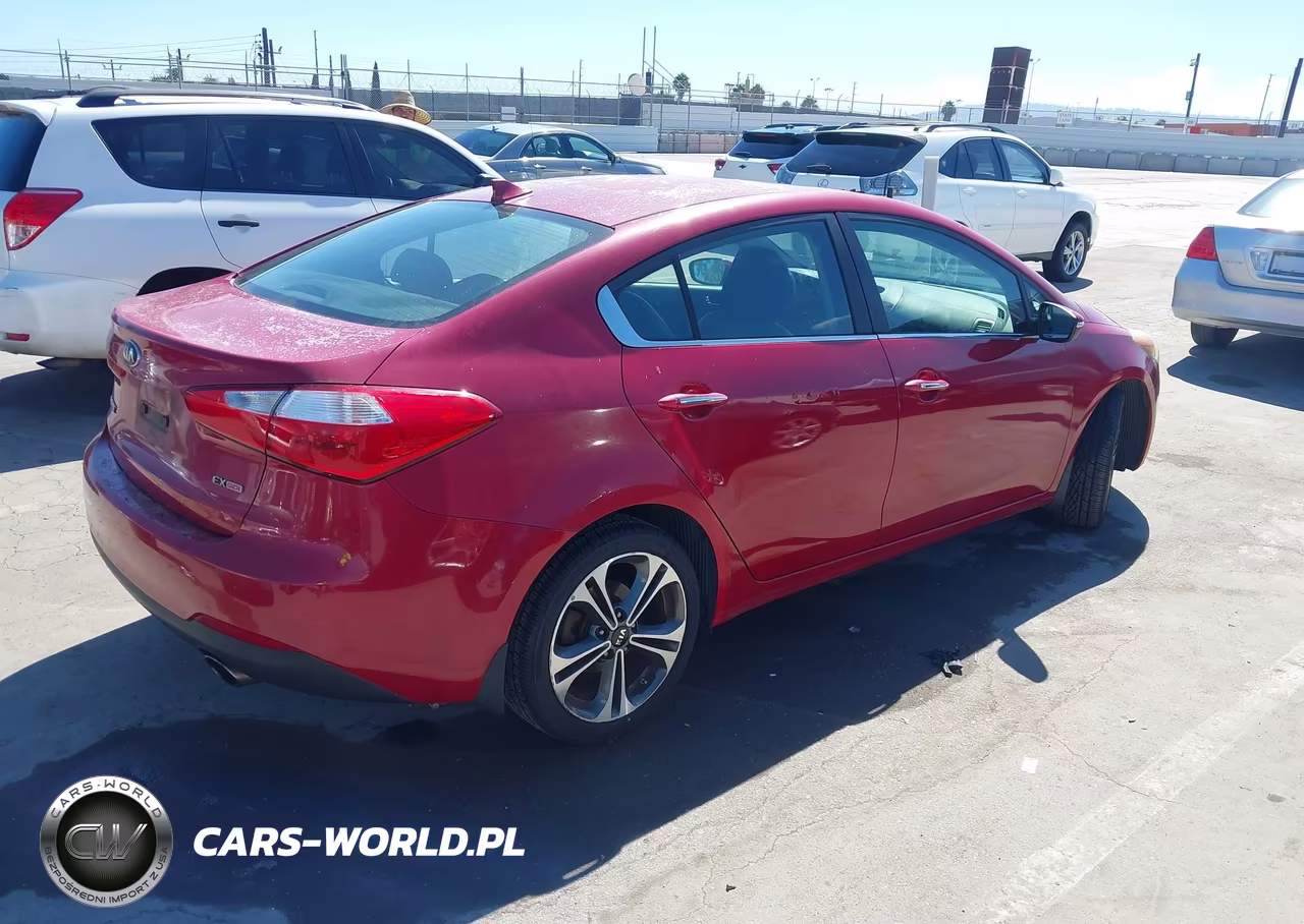 2014 Kia Forte Ex VIN:KNAFZ4A86E5104804 - 4