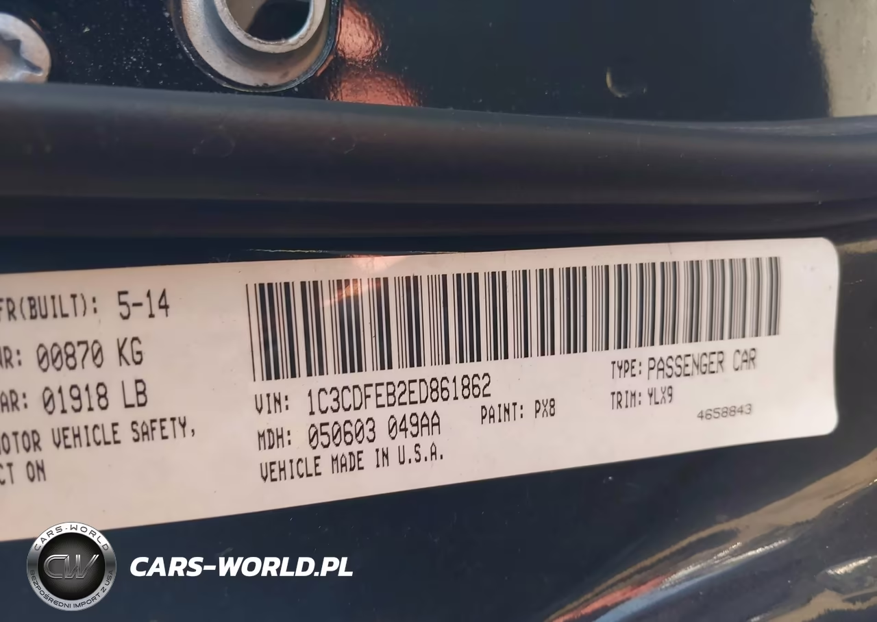 2014 Dodge Dart Gt VIN:1C3CDFEB2ED861862 - 9