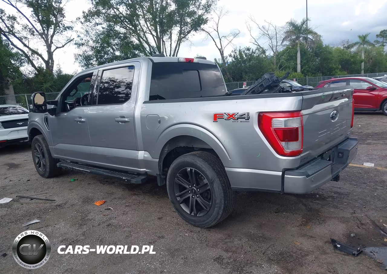 2021 Ford F-150 Lariat VIN:1FTFW1E84MFA66745 - 3