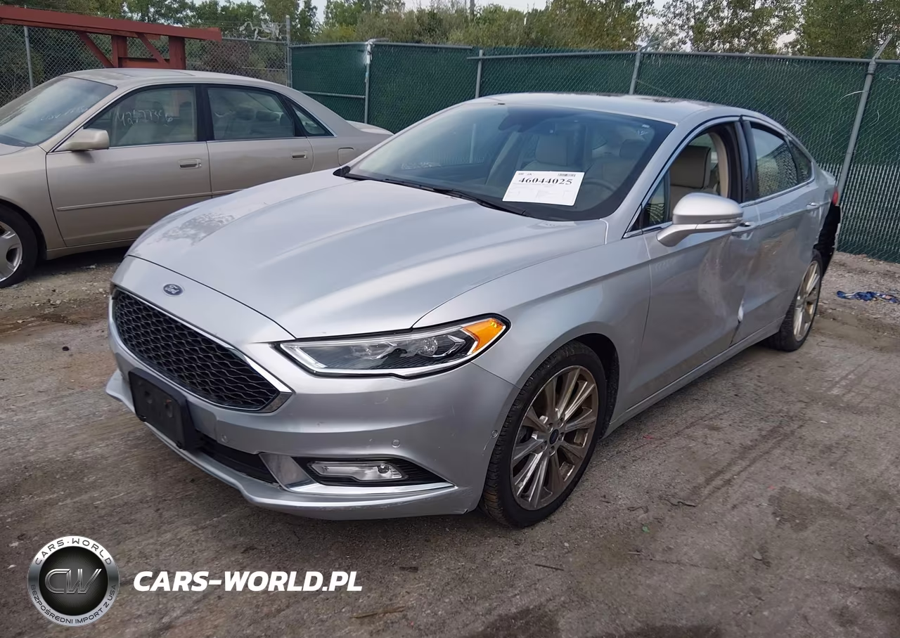 2017 Ford Fusion Platinum VIN:3FA6P0D97HR310663 - 2