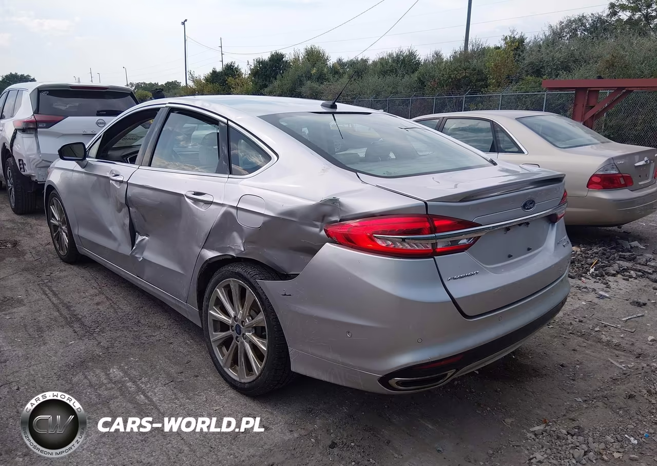 2017 Ford Fusion Platinum VIN:3FA6P0D97HR310663 - 3