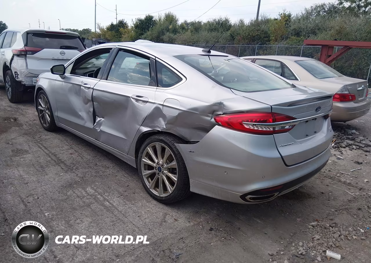 2017 Ford Fusion Platinum VIN:3FA6P0D97HR310663 - 6