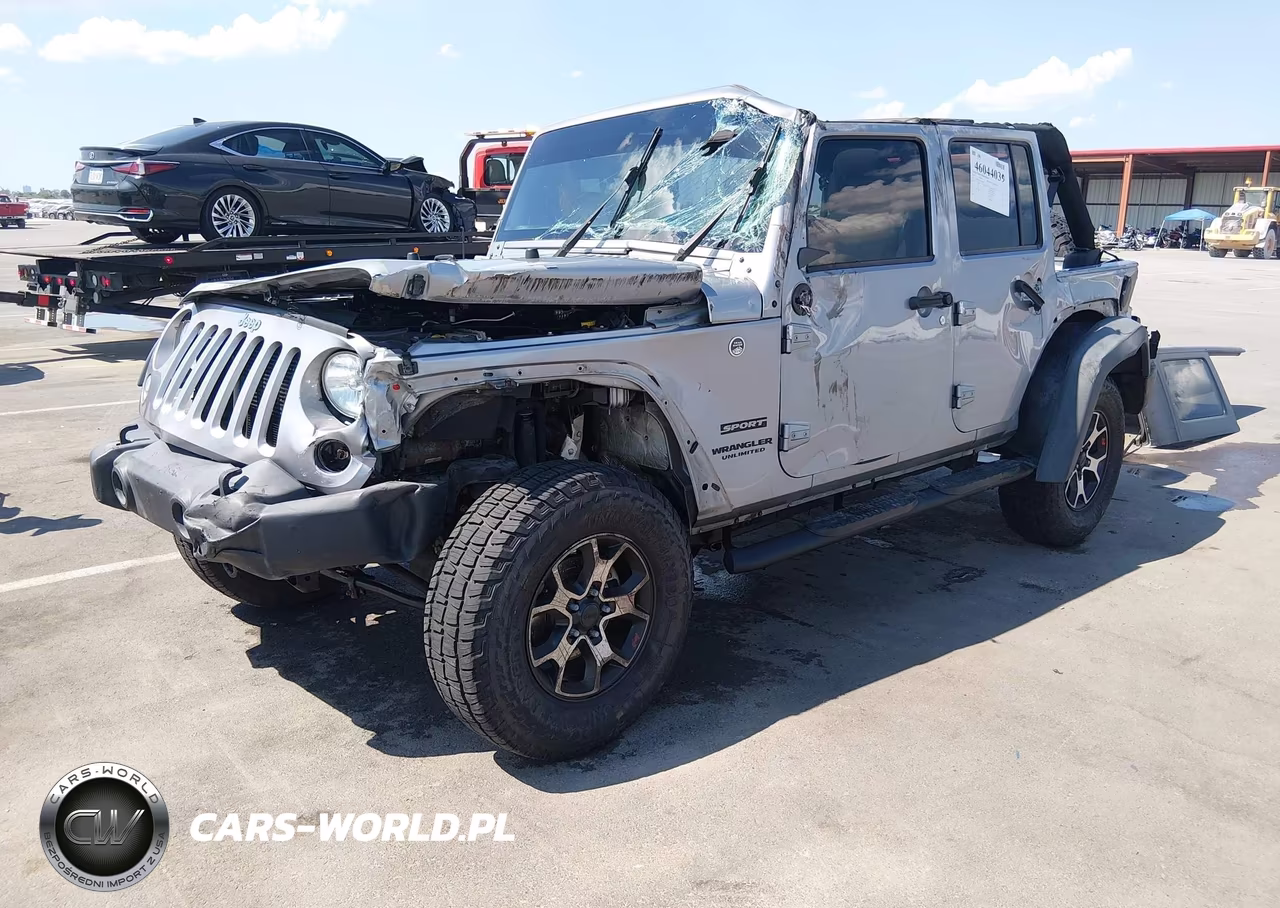 2017 Jeep Wrangler Unlimited Sport 4X4 VIN:1C4HJWDG5HL753589 - 2