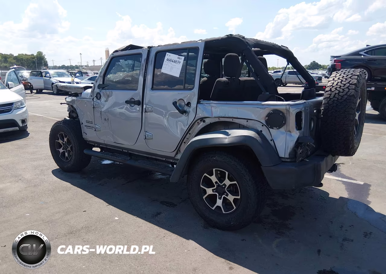 2017 Jeep Wrangler Unlimited Sport 4X4 VIN:1C4HJWDG5HL753589 - 3