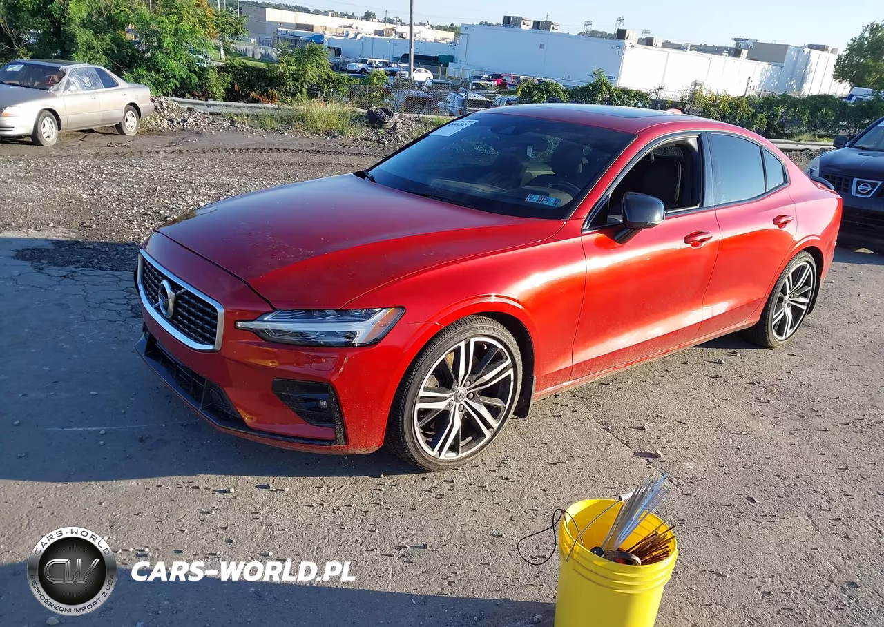 2019 Volvo S60 T6 R-Design VIN:7JRA22TM4KG015332 - 2