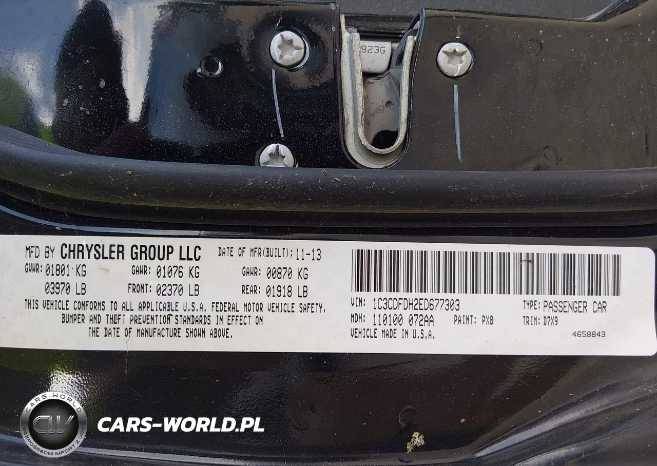 2014 Dodge Dart Aero VIN:1C3CDFDH2ED677303 - 9