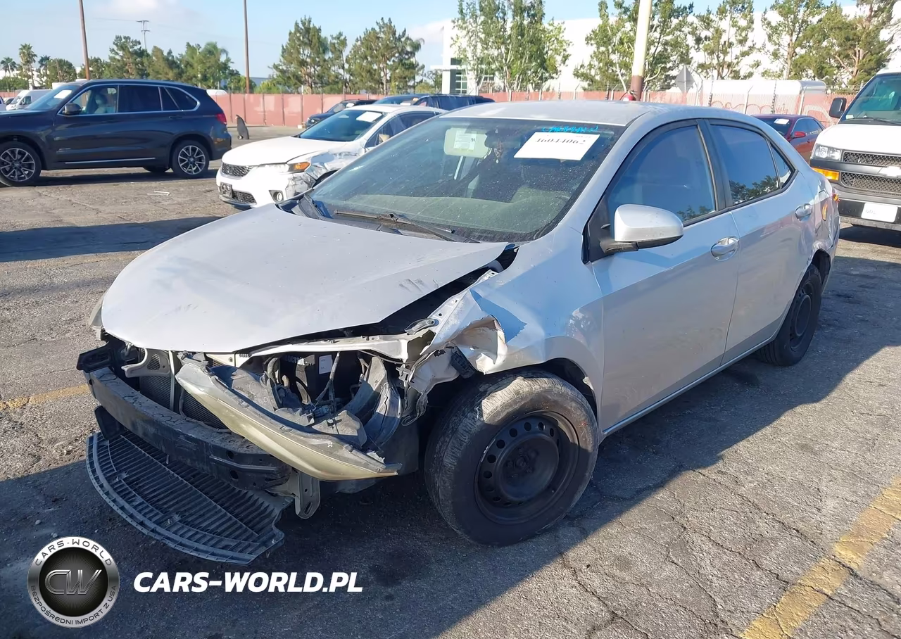 2016 Toyota Corolla L VIN:5YFBURHE4GP381711 - 2