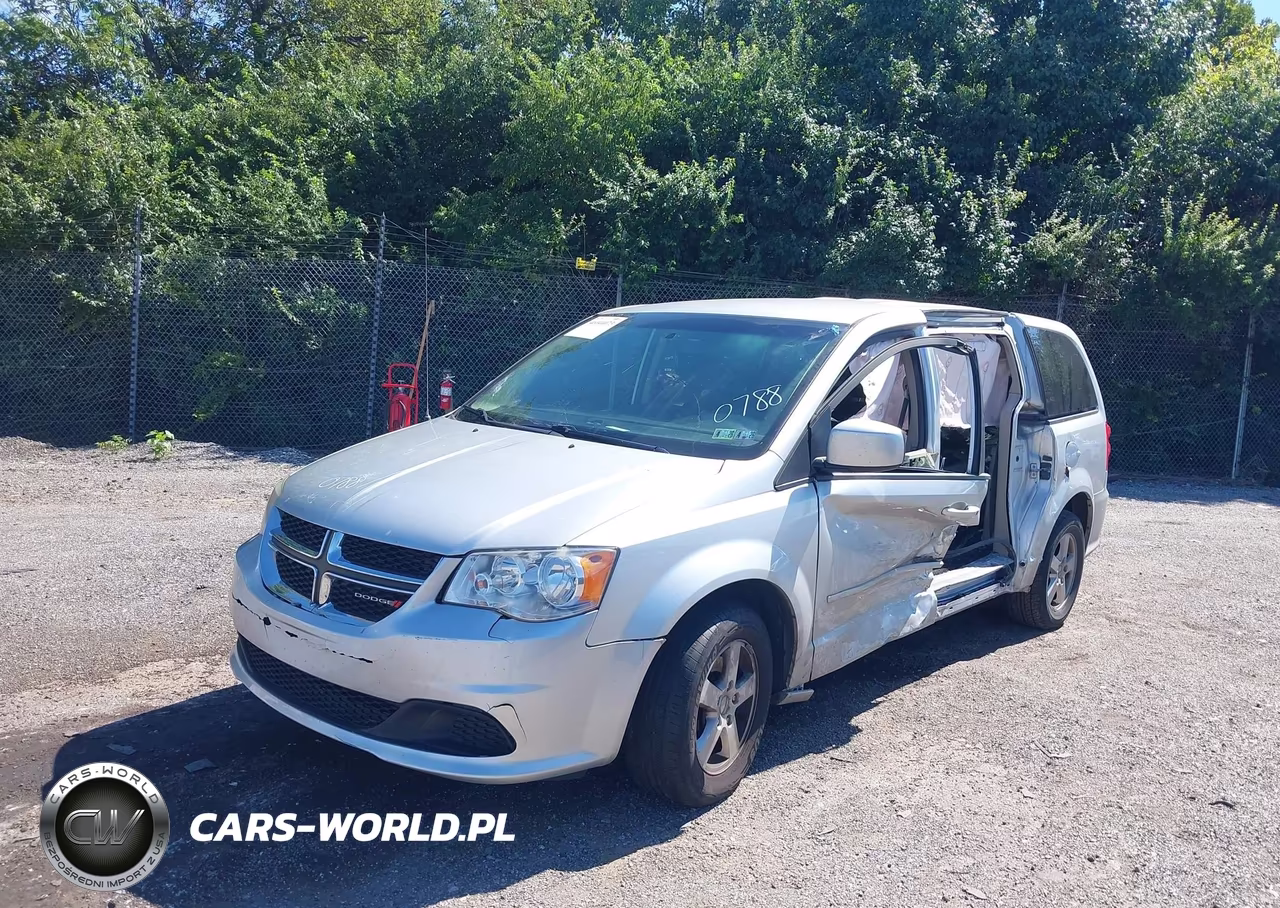 2012 Dodge Grand Caravan Se VIN:2C4RDGBG1CR360788 - 2