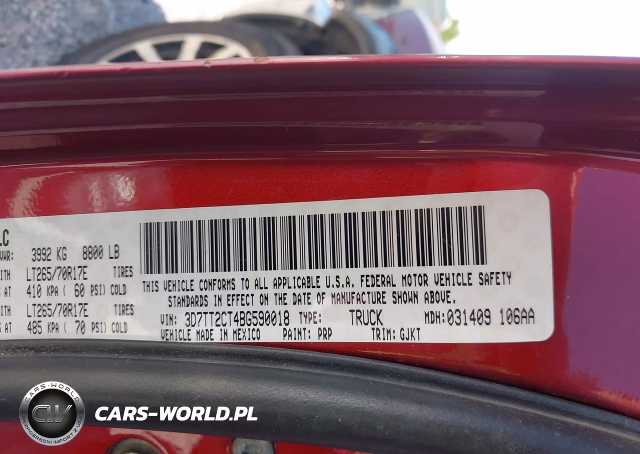 2011 Ram Ram 2500 Laramie VIN:3D7TT2CT4BG590018 - 9