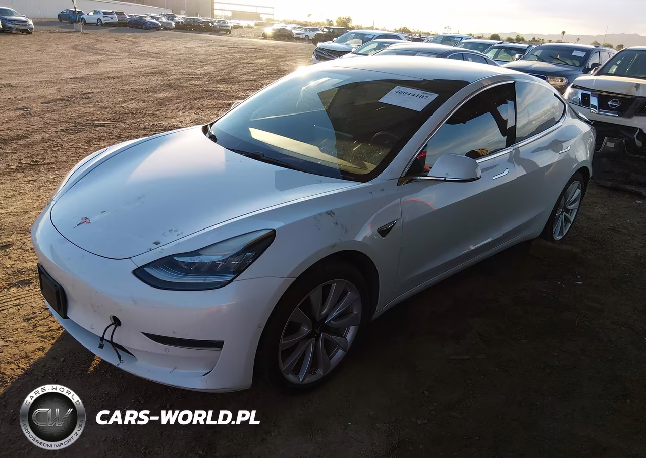 2018 Tesla Model 3 Long Range-Mid Range VIN:5YJ3E1EA2JF062377 - 2
