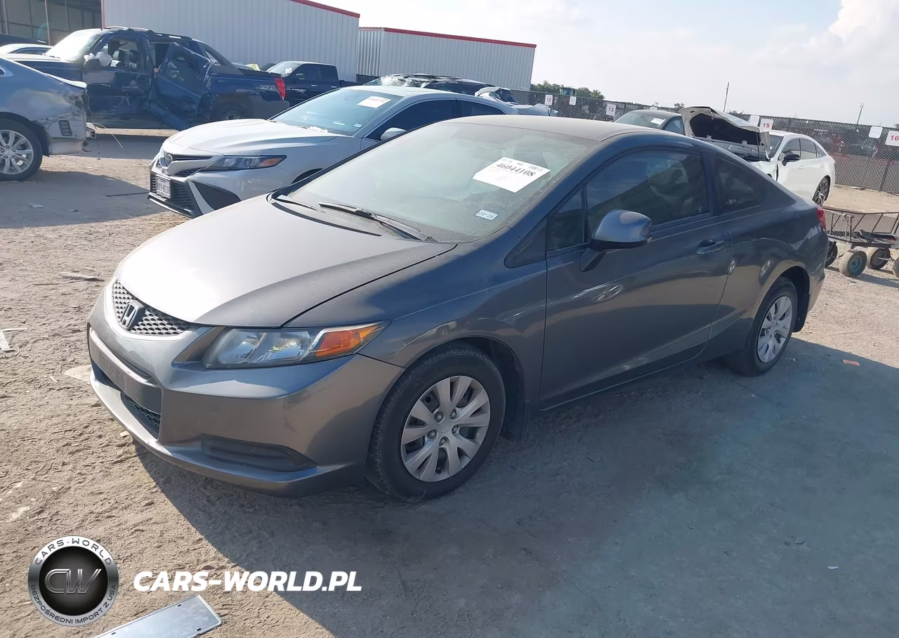 2012 Honda Civic Lx VIN:2HGFG3B59CH562044 - 2