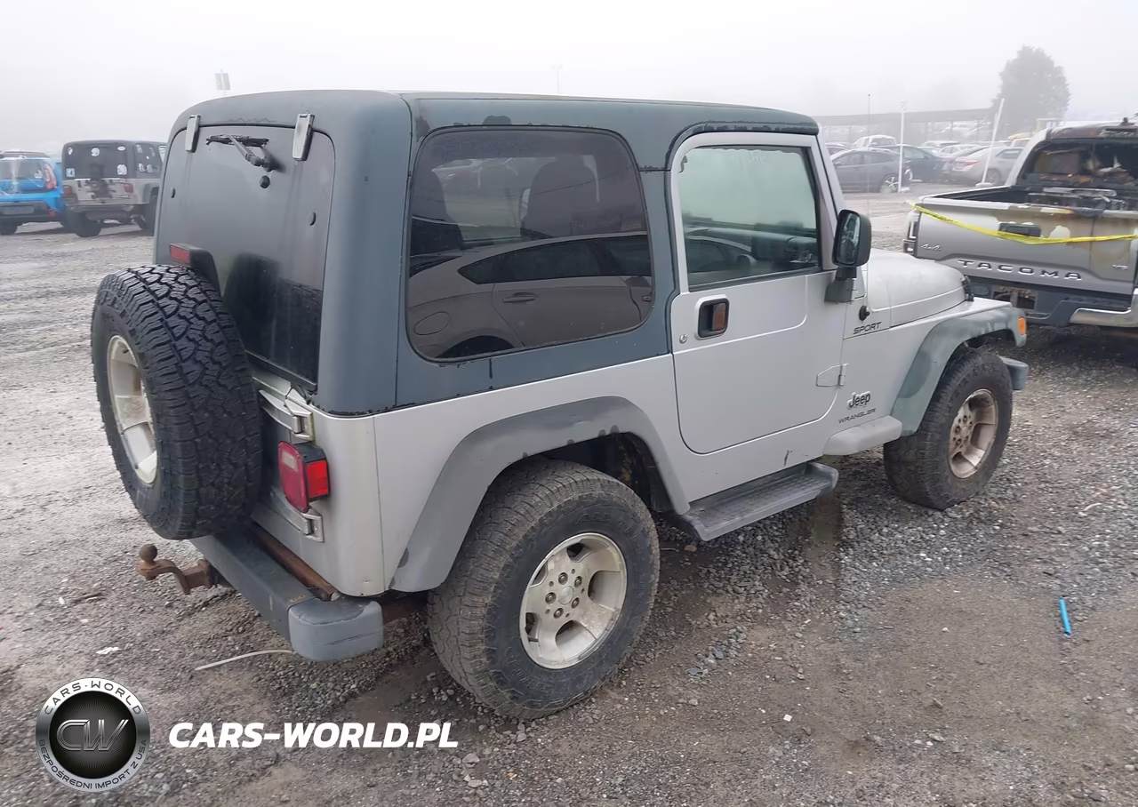 2003 Jeep Wrangler Sport VIN:1J4FA49S73P304760 - 4