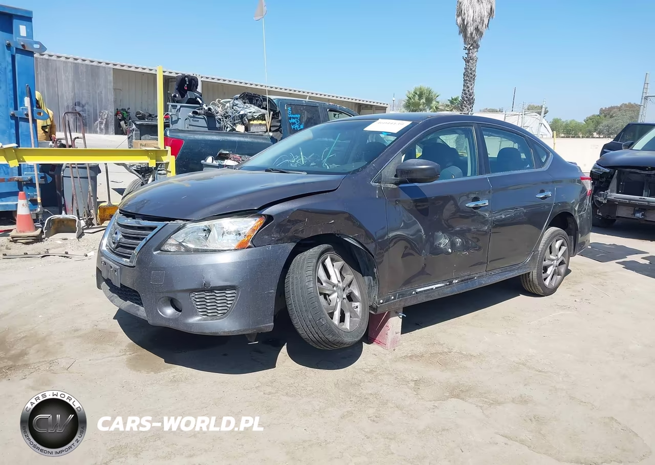 2013 Nissan Sentra Sr VIN:3N1AB7AP9DL621932 - 2