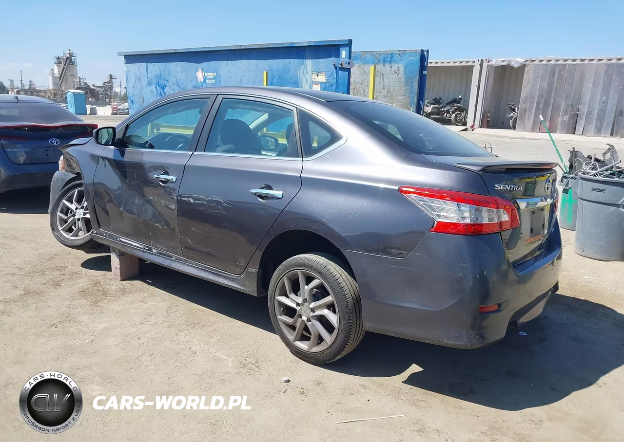 2013 Nissan Sentra Sr VIN:3N1AB7AP9DL621932 - 3