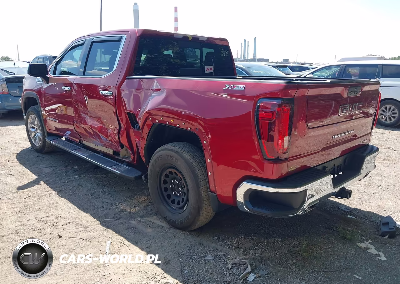 2021 GMC Sierra 1500 4Wd Short Box Slt VIN:1GTU9DED4MZ311653 - 3