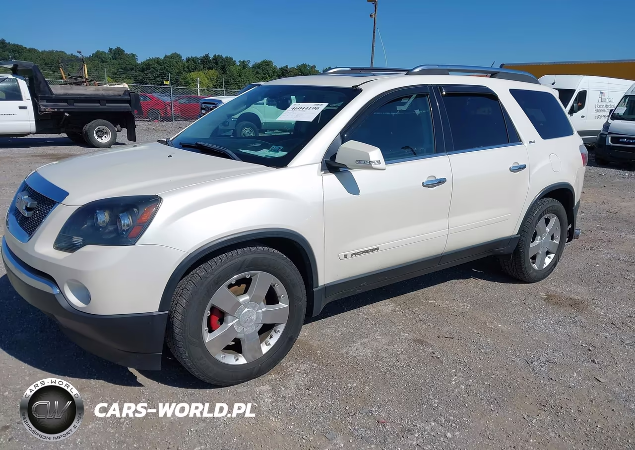 2008 GMC Acadia Slt-2 VIN:1GKEV337X8J161385 - 2
