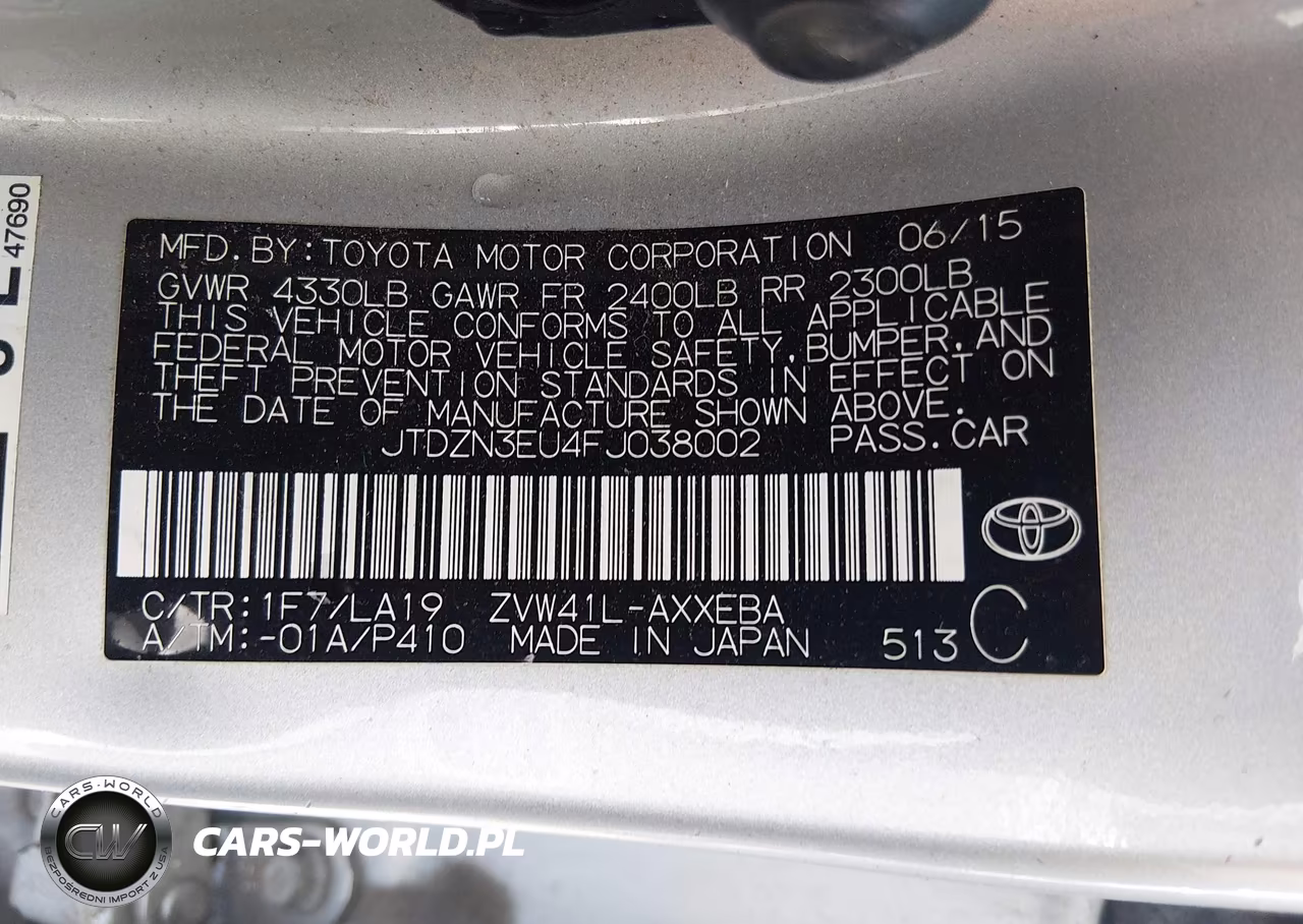 2015 Toyota Prius V Five VIN:JTDZN3EU4FJ038002 - 9