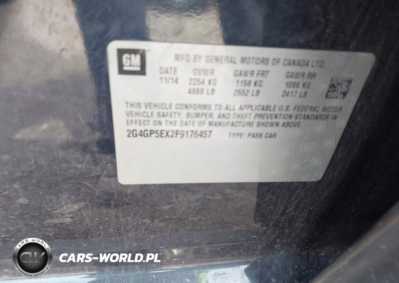 2015 Buick Regal Turbo Premium I VIN:2G4GP5EX2F9176457 - 9