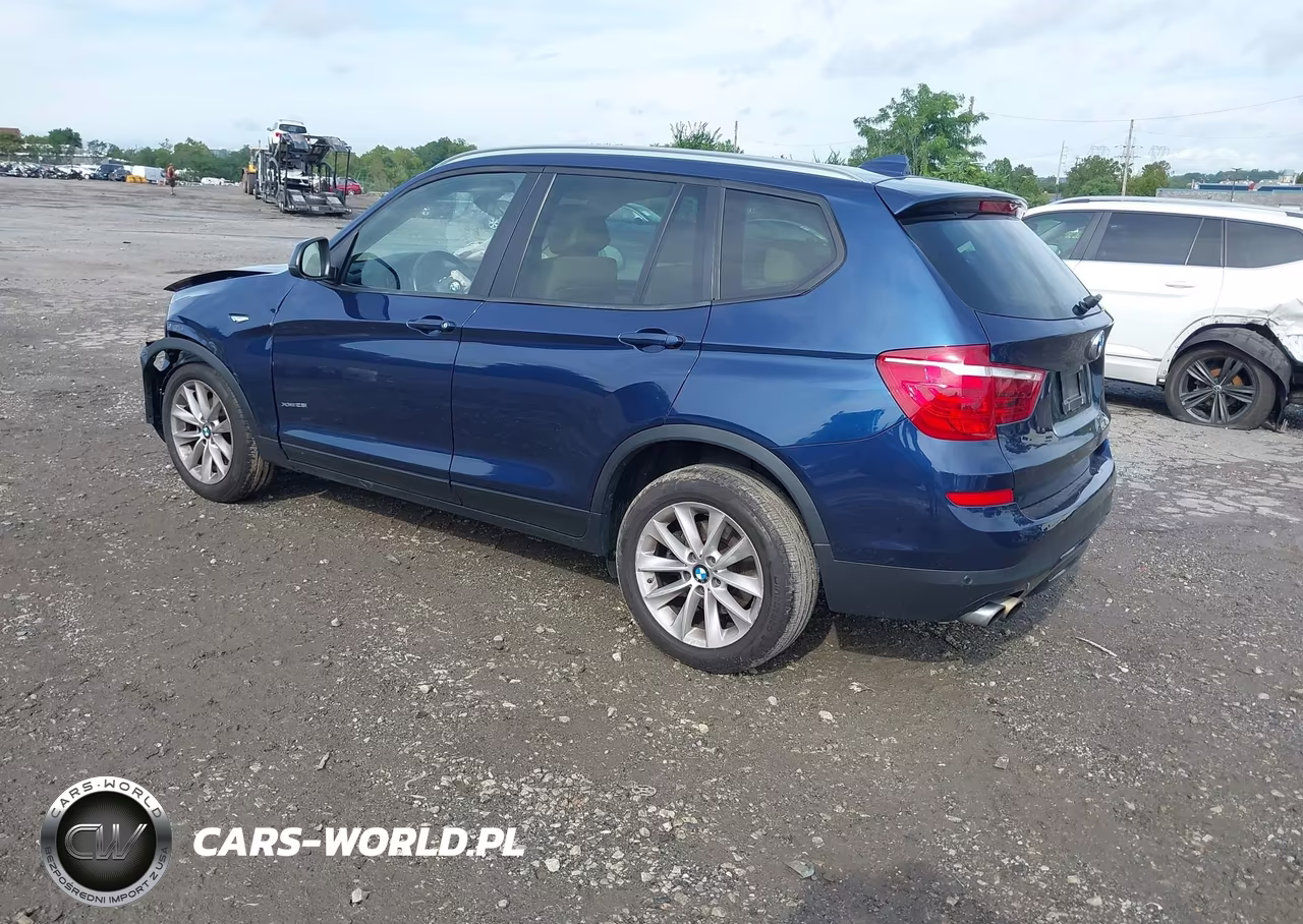 2016 BMW X3 xDrive28I VIN:5UXWX9C50G0D89297 - 3