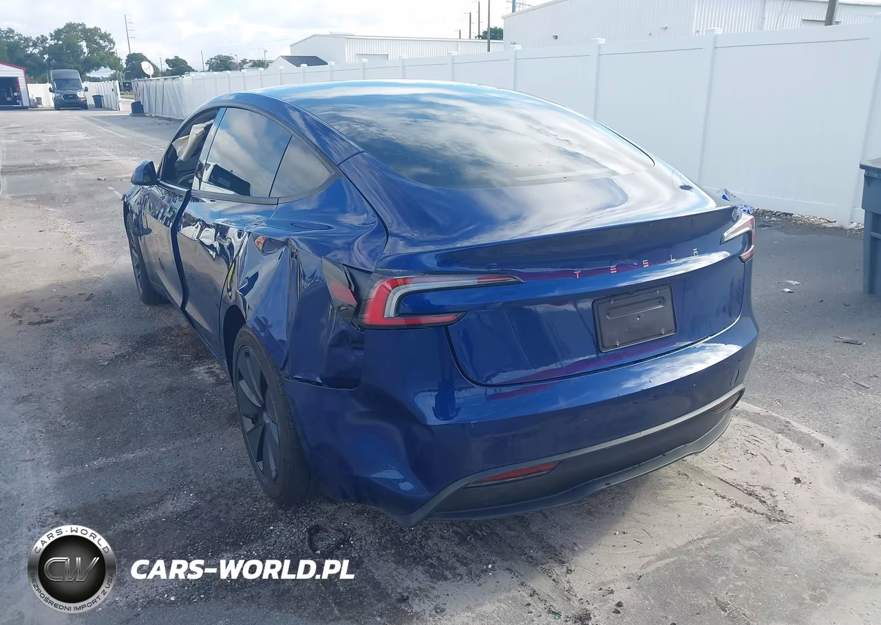 2025 Tesla Model 3 Long Range Rear-Wheel Drive-Standard Rear-Wheel Drive VIN:5YJ3E1EA5SF034607 - 3