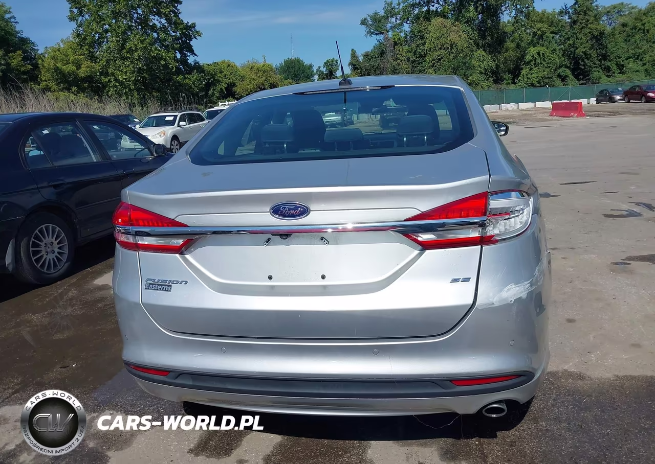 2017 Ford Fusion Se VIN:3FA6P0H72HR274082 - 16