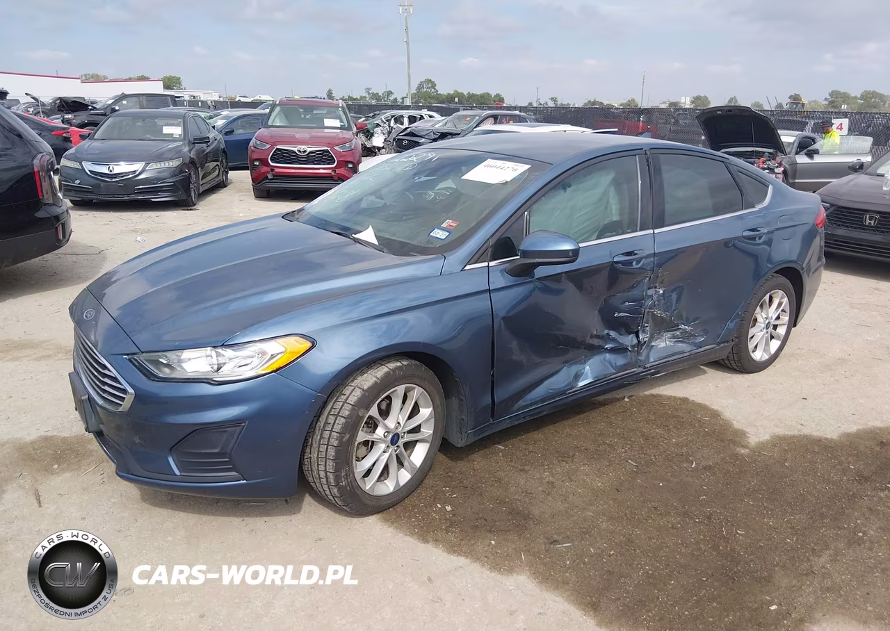 2019 Ford Fusion Se VIN:3FA6P0H73KR218904 - 2