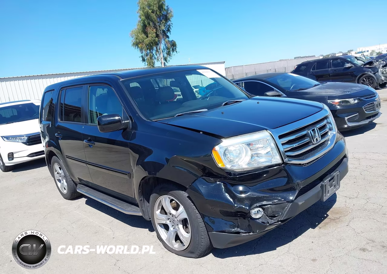 2015 Honda Pilot Ex-L VIN:5FNYF4H75FB051935 - 1