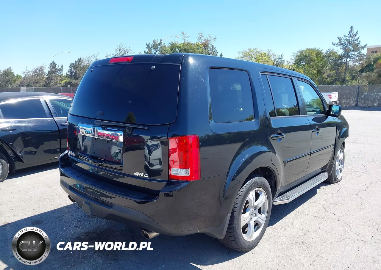 2015 Honda Pilot Ex-L VIN:5FNYF4H75FB051935 - 4