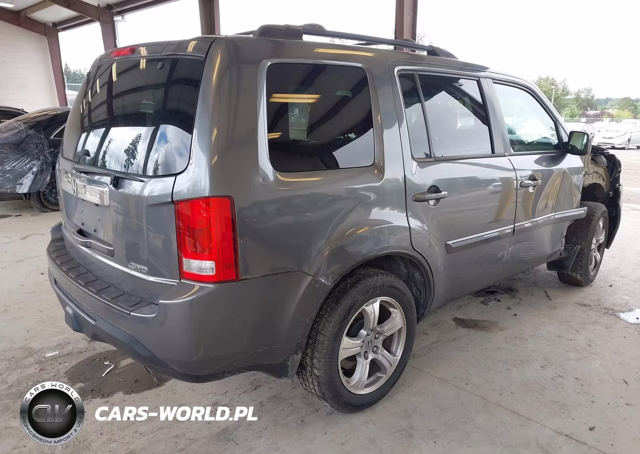 2012 Honda Pilot Ex-L VIN:5FNYF4H6XCB006590 - 4
