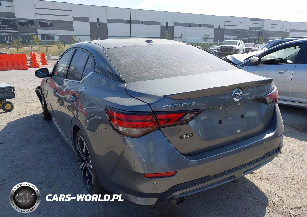 2022 Nissan Sentra Sr Xtronic Cvt VIN:3N1AB8DV7NY288604 - 3