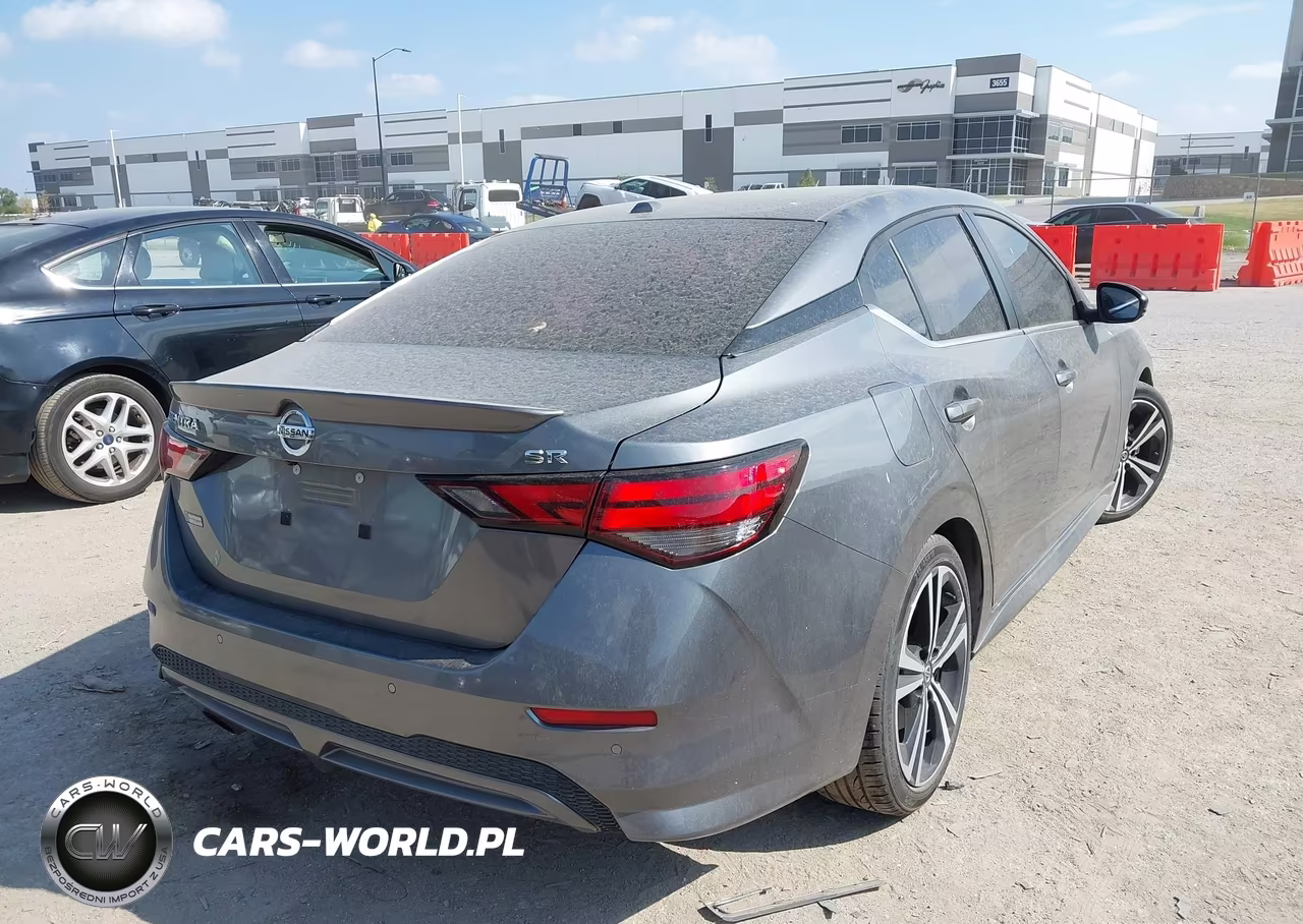 2022 Nissan Sentra Sr Xtronic Cvt VIN:3N1AB8DV7NY288604 - 4