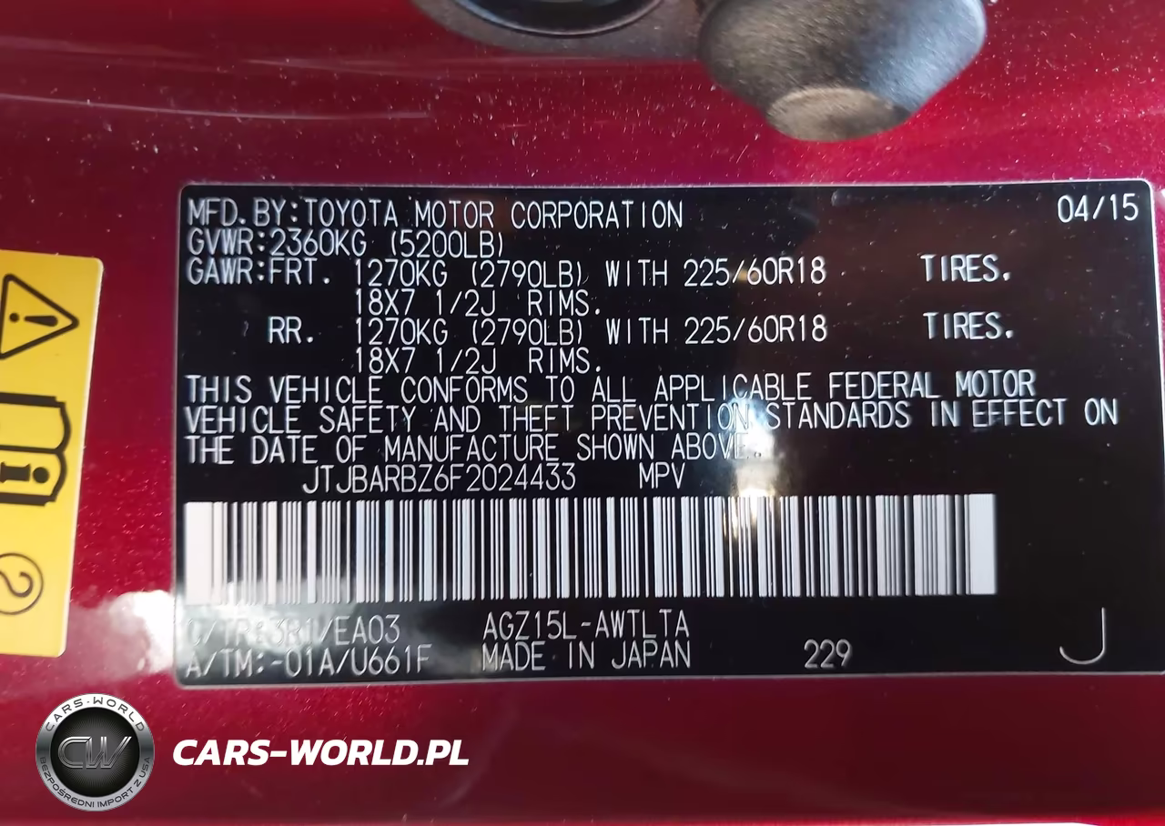 2015 Lexus Nx 200T VIN:JTJBARBZ6F2024433 - 9