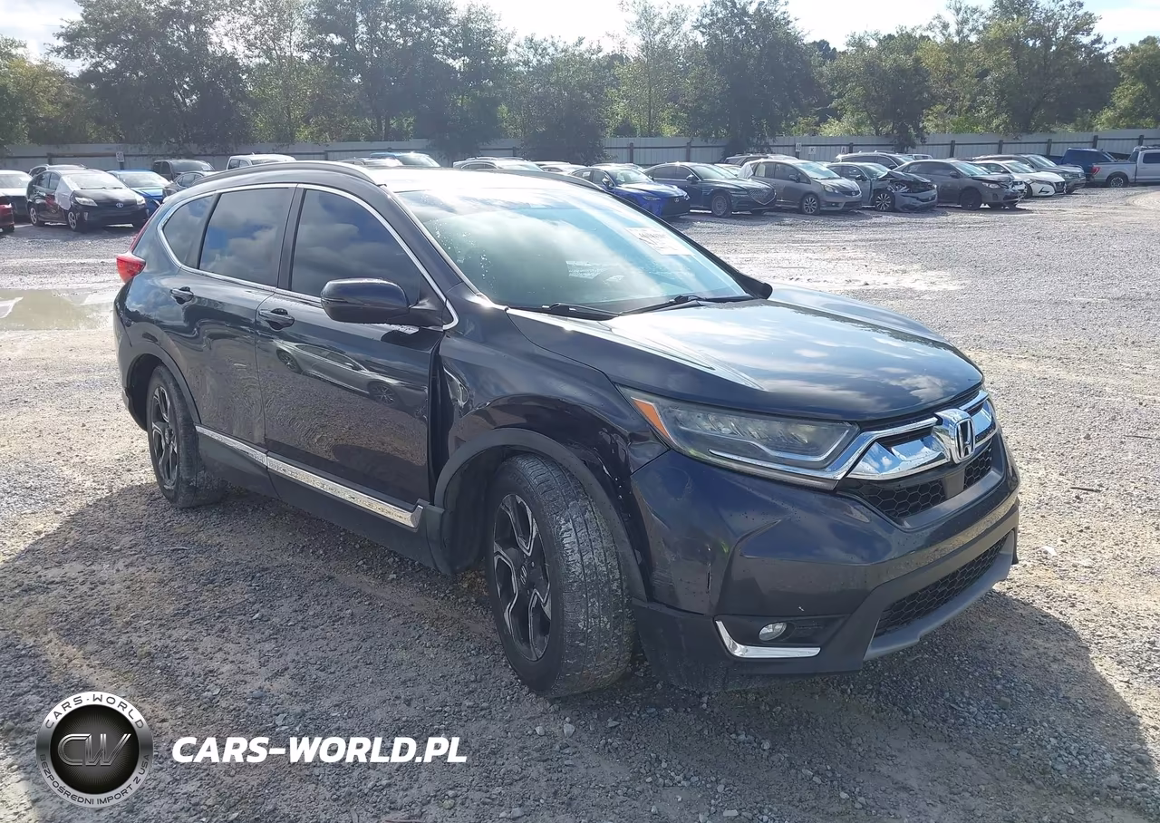 2019 Honda Cr-V Touring VIN:7FARW1H94KE000347 - 1