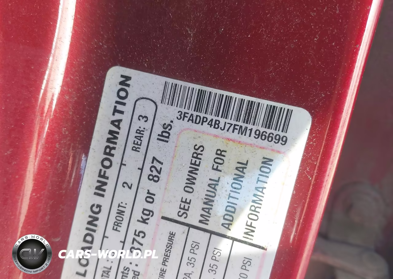 2015 Ford Fiesta Se VIN:3FADP4BJ7FM196699 - 9